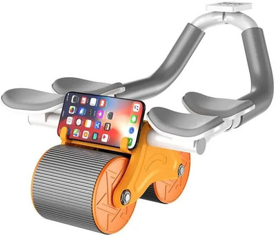 CHARITRA ENTERPRISE Exercise with Elbow Support, Automatic Rebound Abdominal Wheel Ab Exerciser(Multicolor)