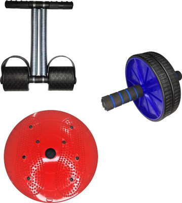 KBMART tummy trimmer, twister, wheel Ab Exerciser(Multicolor)