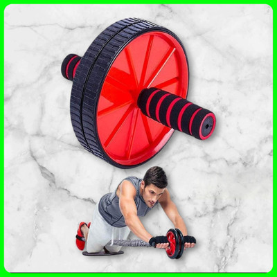 Y2M Fitness AB Wheel / AB Roller Dual Wheel Core Trainer_750 Ab Exerciser(Multicolor)