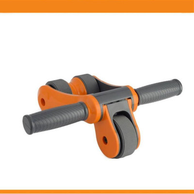 GJSHOP Ab Roller Wheel with Knee Pads, Workout Equipment for Home Workouts Ab Exerciser(Orange)