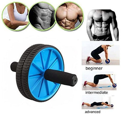 SISODIYA ENTERPRISE DL6 Sports Solid AB wheel Roller Ab Exercise Ab Exerciser(Multicolor)