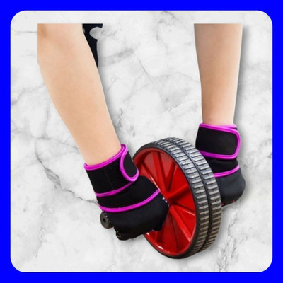 zxxxt Fitness Ab Roller_107 Ab Exerciser(Multicolor)