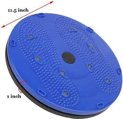 gamers hub Tummy Twister Exercise Machine Magnet Balance Rotating Board Waist Twisting Disc Ab Exerciser(Multicolor)