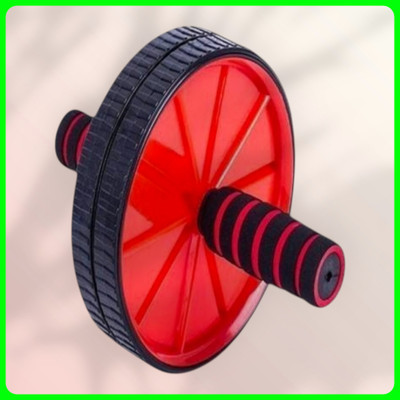 zxxxt Fitness AB Wheel / AB Roller Dual Wheel Core Trainer_1140 Ab Exerciser(Red)