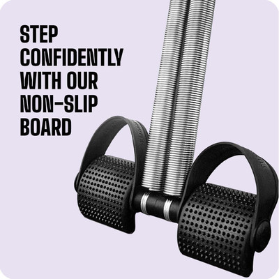 Aim Tummy Trimmer Ab Exerciser(Black, Silver)