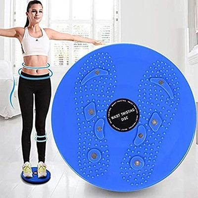 BKCFREEZE Tummy Twister Exercise Machine Magnet Balanc Rotat Board Waist Twisting Disc6 Ab Exerciser(Multicolor)