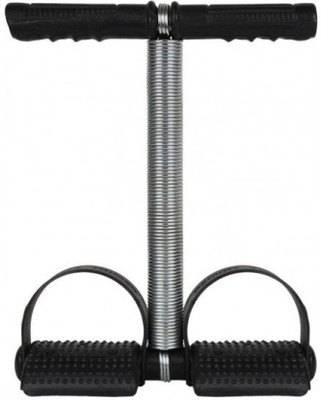 GJSHOP SSBH12 Tummy Trimmer With Single Steel Spring Burn Off Calorie & Tone Your Muscles Ab Exerciser(Black)