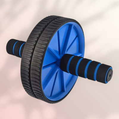 zxxxt Fitness AB Wheel / AB Roller Dual Wheel Core Trainer_525 Ab Exerciser(Blue)