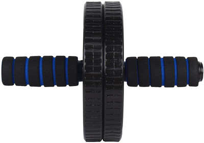 DHEER ® Abdominal Training Wheel Strength Building Fitness Wheel Ab Exerciser(Blue, Black)