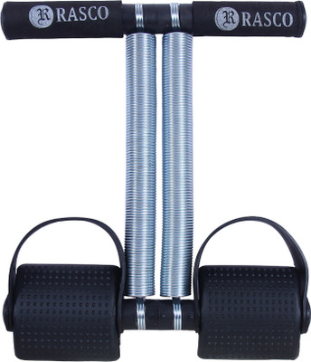 RASCO HIGH QUALITY STEEL DOUBLE SPRING TUMMY TRIMMER BLACK Ab Exerciser(Black)