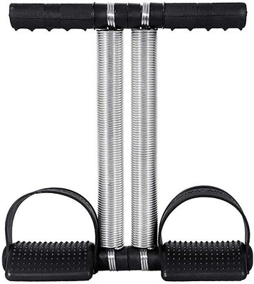 BKCFREEZE Abs Tummy Trimmer With DOUBLE Steel Spring Burn Off Calories & Tone Your Muscles Ab Exerciser(Black)