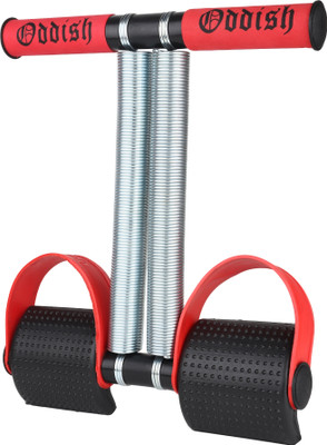 Oddish Tummy Trimmer 12 inch Double Spring Premium Quality for man and women Ab Exerciser(Red)