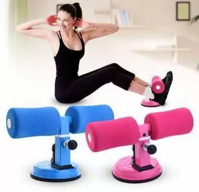 VACULACE Sit-ups and Push-ups Assistant Device Lose Weight Gym Workout Abdominal curl Ab Exerciser(Blue, Pink)