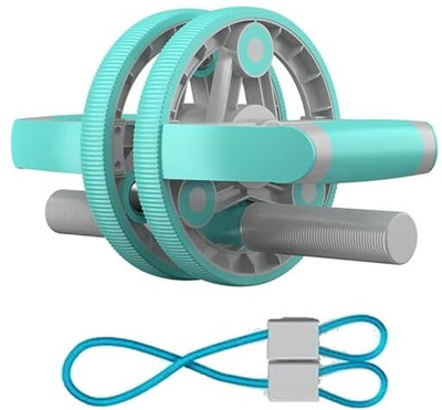 GJSHOP Ab Roller Wheel for Training Abdomen & Core Strength, 14-in-1 Exercise Equipment Ab Exerciser(Blue)