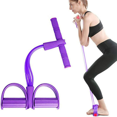 gamers hub Pull Reducer| Waist Reducer Body Shaper Trimmer| Burn Off Extra Calories Ab Exerciser(Purple)