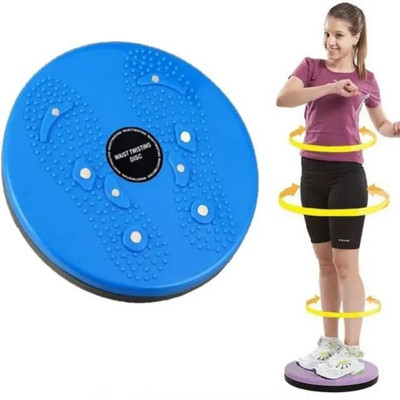 KBCCRAZY Ab Exerciser Tummy Twister for Women and Men | Ab Exerciser Machine Weight loss Ab Exerciser(Blue)