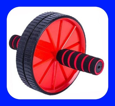 Y2M New Fitness Ab Work-Out Ab Roller/Wheel Exerciser for Perfect Abdominal Muscles Ab Exerciser(Multicolor)
