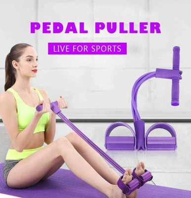 gamers hub Pull Reducer| Waist Reducer Body Shaper Trimmer| Burn Off Extra Calories Ab Exerciser(Purple)