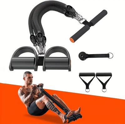 GJSHOP Abdominal Pedal Puller Sports Training, Sit-up Exercise, Fitness & Home Ab Exerciser(Black)