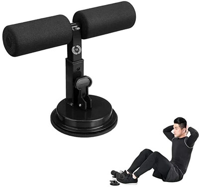 VACULACE Home Fitness Equipment Sit-ups and Push-ups Assistant Device Ab Exerciser(Black)