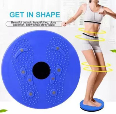 BoldFire Acupressure Tummy Twister (Pyramids n Magnets) Ab Exerciser(Blue)