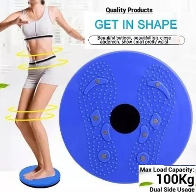 SIDHIVINAYAK CREATIONS Unisex Tummy Twister_N352 Ab Exerciser(Blue)