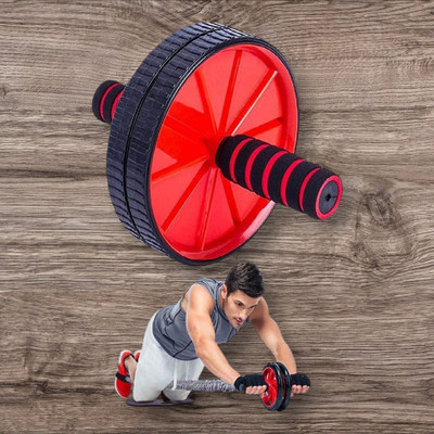 zxxxt Fitness AB Wheel / AB Roller Dual Wheel Core Trainer_100 Ab Exerciser(Multicolor)