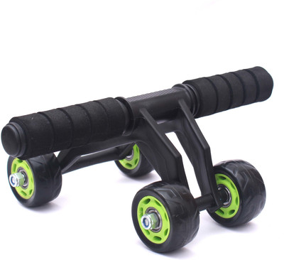 TOBA UPGRADED 4 WHEEL AB ROLLER for Stomach Exercise Ab Exerciser(Multicolor)