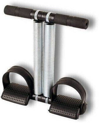 DHEER TUMMY TRIMMER DOUBLE SPRING FULL BODY FITNESS EQUIPMENT Ab Exerciser Ab Exerciser(Black)