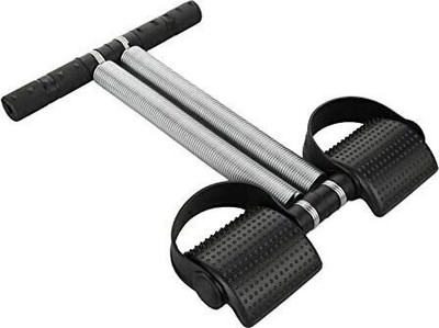 zxxxt Tummy Trimmer Double Spring Ab Exerciser Fat Burner for Men & Women Ab Exerciser Ab Exerciser(Black, Silver)
