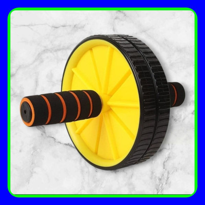 zxxxt Fitness Ab Roller_731 Ab Exerciser(Yellow, Black)