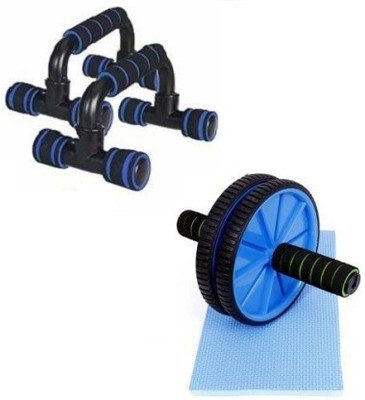 zxxxt New Home Gym General Fitness Workout Exerciser Plastic Pushup Bar Blue Ab Ab Exerciser(Blue)