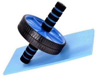 OneRetail Double Wheel Ab Roller Gym For Exercise Fitness Equipment Workout Ab Exerciser(Multicolor)