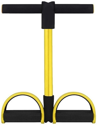 GJSHOP Pull Reducer Exercise, Fat Burner, Waist Trimmer, Body Building Stretching Tube Ab Exerciser(Yellow)