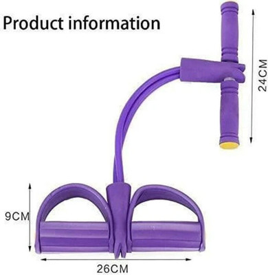 HOC Pull Reducer/Waist Reducer Body Shaper Trimmer/Burn Off Extra Calories Ab Exerciser(Multicolor)
