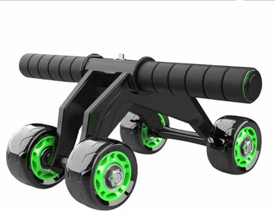 gamers hub Ab Roller 4 Wheel Abs Carver for Abdominal and Stomach Exercise Training Ab Exerciser(Multicolor)