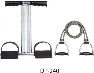 zxxxt Best Quality Double Spring Tummy Trimmer with Toning Tube DP-240 Ab Exerciser(Multicolor)