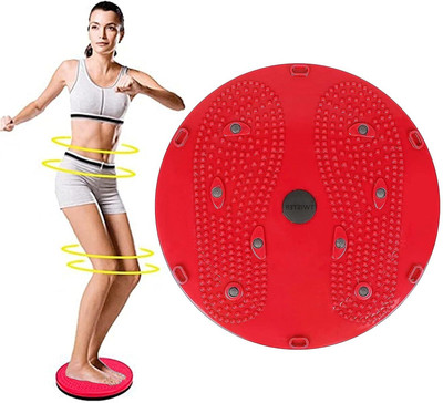 SIDHIVINAYAK CREATIONS Unisex Tummy Twister_N676 Ab Exerciser(Red, Black)