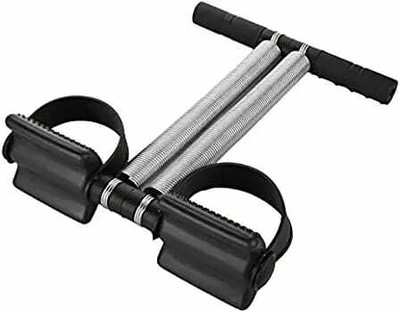 Owlix Tummy Trimmer Double Spring for Men & Women, Body tonner for weight loss Ab Exerciser(Black)