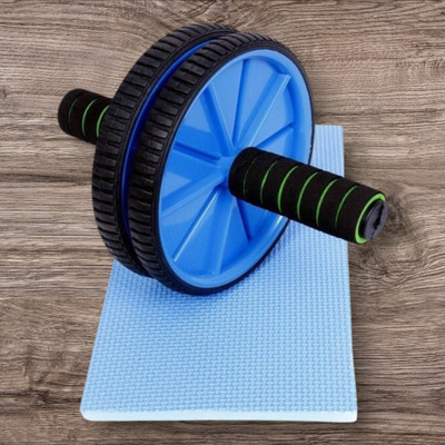 zxxxt Fitness AB Wheel / AB Roller Dual Wheel Core Trainer_97 Ab Exerciser(Blue)