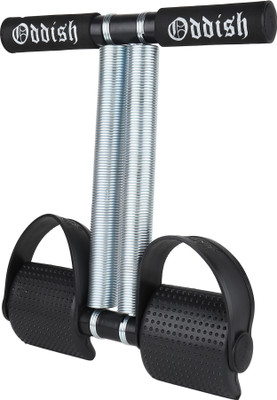 Oddish Tummy Trimmer 12 inch Double Spring Premium Quality for man and women Ab Exerciser(Black)