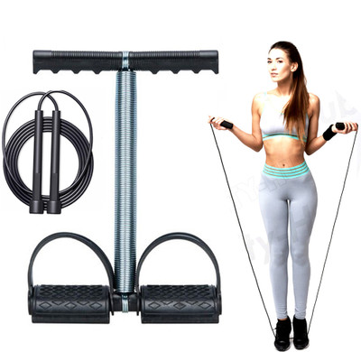 single trimer Tummy Trimmer & Skipping Fat Buster Home Gym Home Exercise Ab Exerciser(Multicolor)