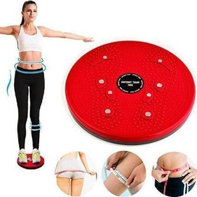 SIDHIVINAYAK CREATIONS Unisex Tummy Twister_N115 Ab Exerciser(Red, Black)
