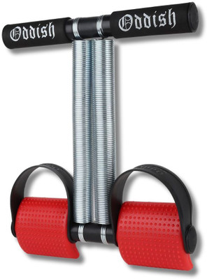 HOUSE OF COMMON Tummy Trimmer 12 inch-Double Spring - For man and women Ab Exerciser(Red, Black)