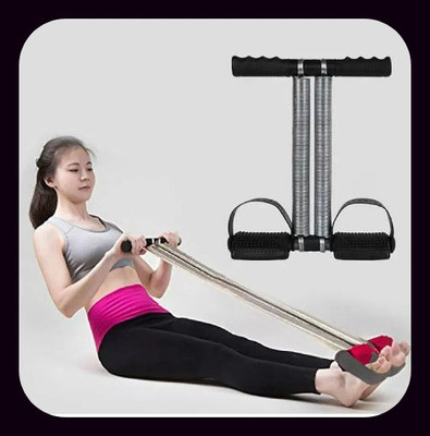 Athlian New_Tummy Trimmer, Waist Trimmer, Double Spring Tummy Trimmer Ab Exerciser(Black)