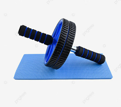 HOUSE OF COMMON 2-Wheel Roller / Ab Exercise Equipment/ Abdominal Strength Trainer for Unisex Ab Exerciser(Multicolor)