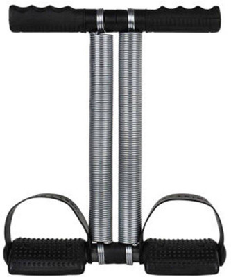 Fitfun Tummy Trimmer Double Spring Health Care Resistance Ab Exerciser(Black)