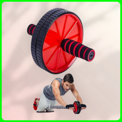 zxxxt Fitness AB Wheel / AB Roller Dual Wheel Core Trainer_1150 Ab Exerciser(Multicolor)