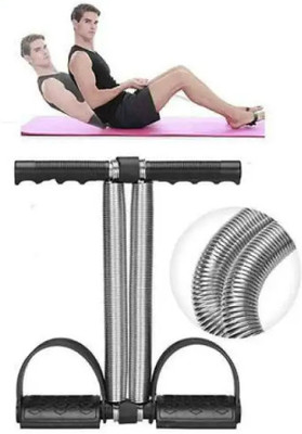 BOLDHIGH Tummy Trimmer with Double Spring for Burn Calories & Tone Muscles Ab Exerciser(Black)
