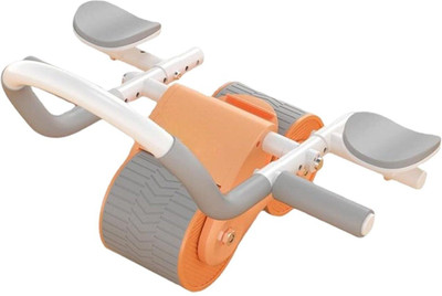 Quinergys Abs Workout Equipment Automatic Rebound Wheel Ab Exerciser(Multicolor)
